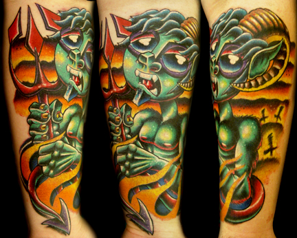 Tattoos - devil kid tattoo - 16195